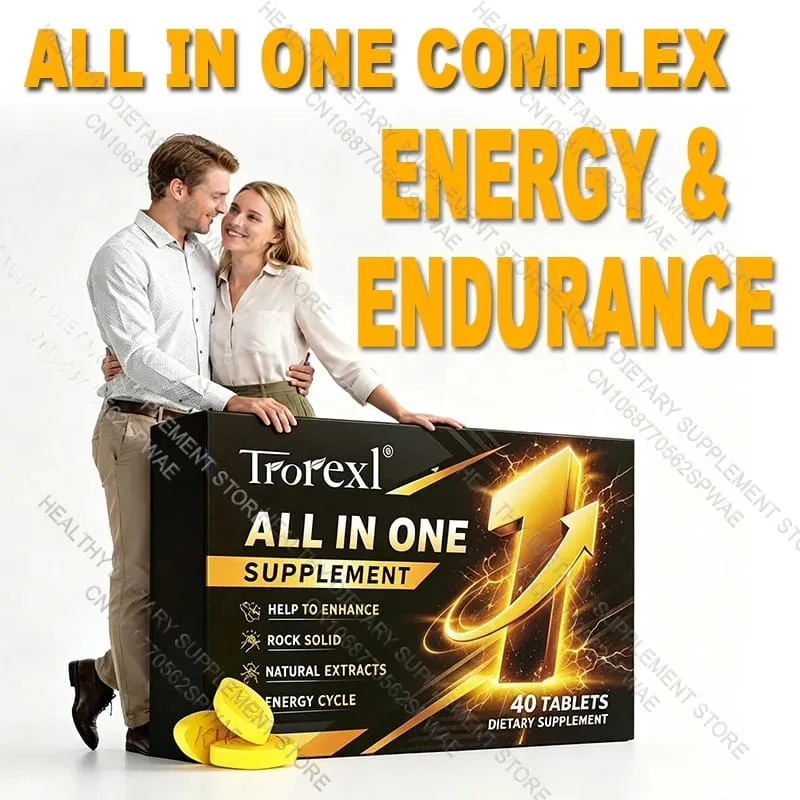 All IN ONE Male Enhancing - การสนับสนุนความแข็งแกร่งและเพิ่มประสิทธิภาพ Timing Mastery อาหารเสริมสูตรธรรมชาติ — image 1