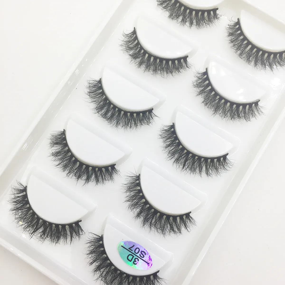 Natural 3D Mink False Eyelashes Soft Wispy Fluffy Eye Faux Lashes Make Up Eyelash Beauty Cat Cilios 5 Pairs 15 Styles