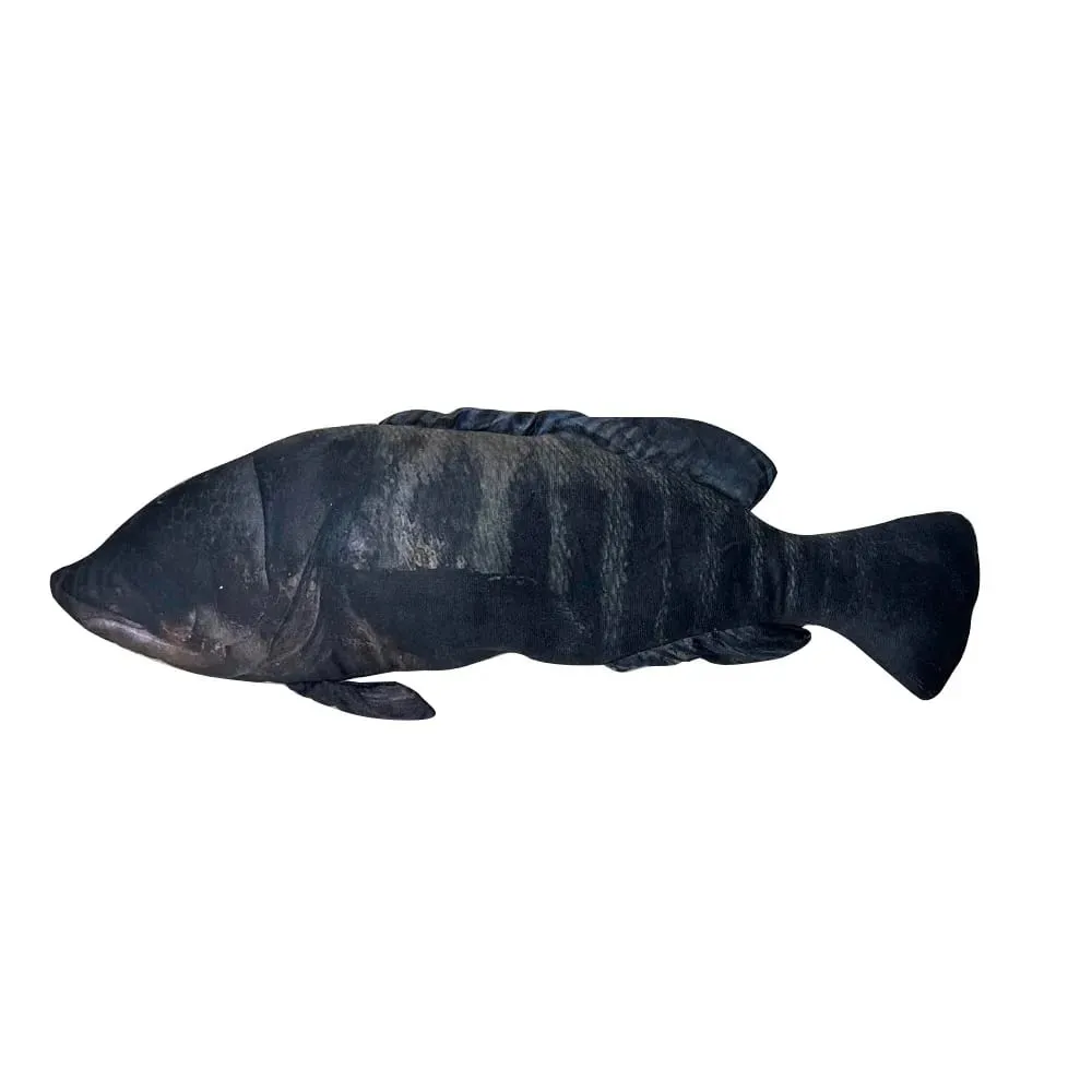 Sofa Cushion PP Cotton Simulation Sea Fish Soft Stuffed Sea Fish Stuffed Bream Salmon Fish Sleeping Pillow Bedroom