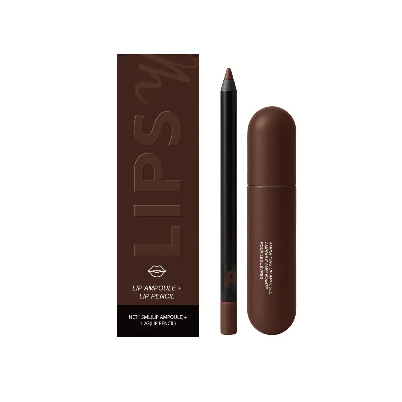 Waterproof Matte Lipliner Pencil Set Long Lasting Non Drying Perfec Lining Filling Lips Moisturizing Plump Lip Color Lip Care