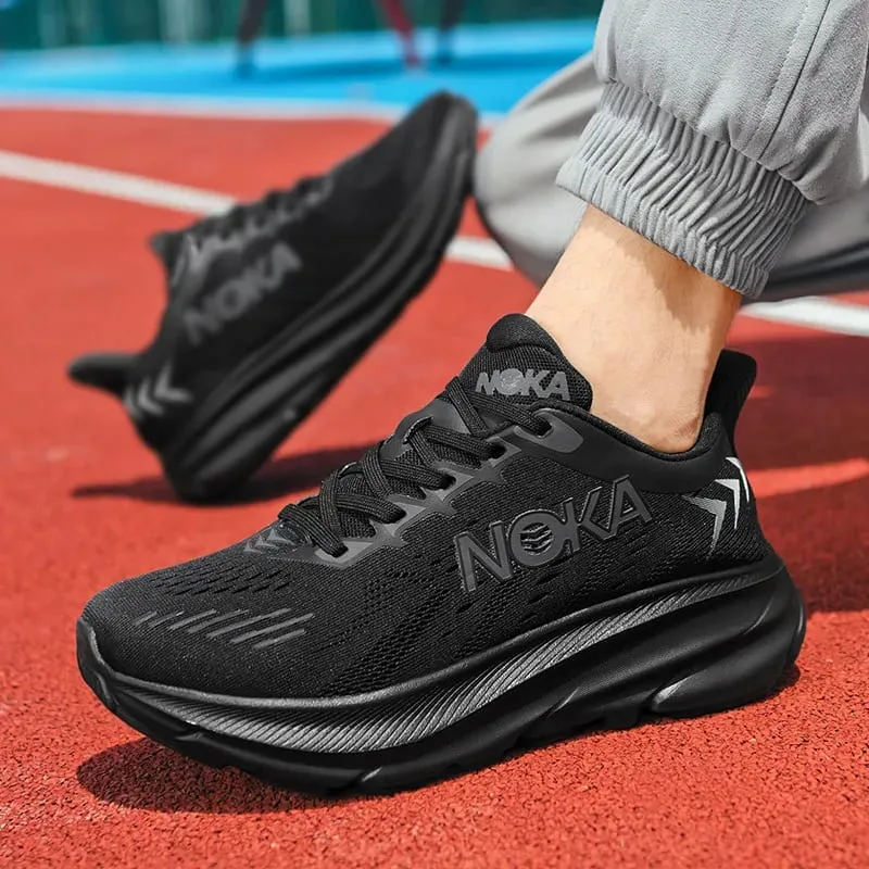Running Shoes Men High Quality Marathon Sneakers Athletic Casual Shoes Comfortable Lightweigh Tennis Shoes Wear-resistant Sports