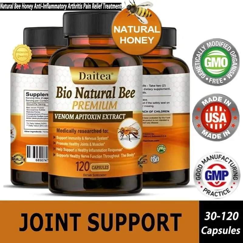 Daitea Joint Pain Capsules - Support Arthritis Sprains Knee Arthritis Shoulder Arthritis Rheumatoid Arthritis