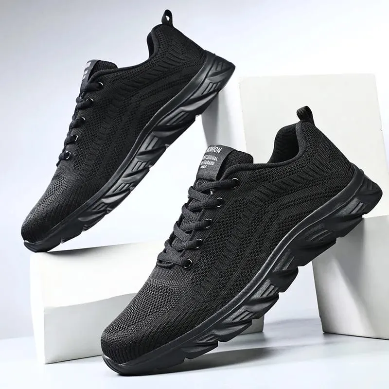 Summer Men Casual Sneakers Mesh Running Shoes Soft Sole Comfortable Walking Shoes Fashion Sports Outdoor Lightweight Footwear