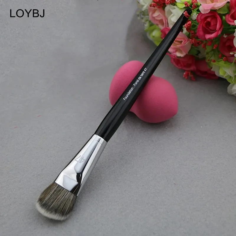 Professional Foundation Brush 47 Broom Head Liquid Foundation Shadow Concealer Brushes Women Face Base Makeup Beauty Tools