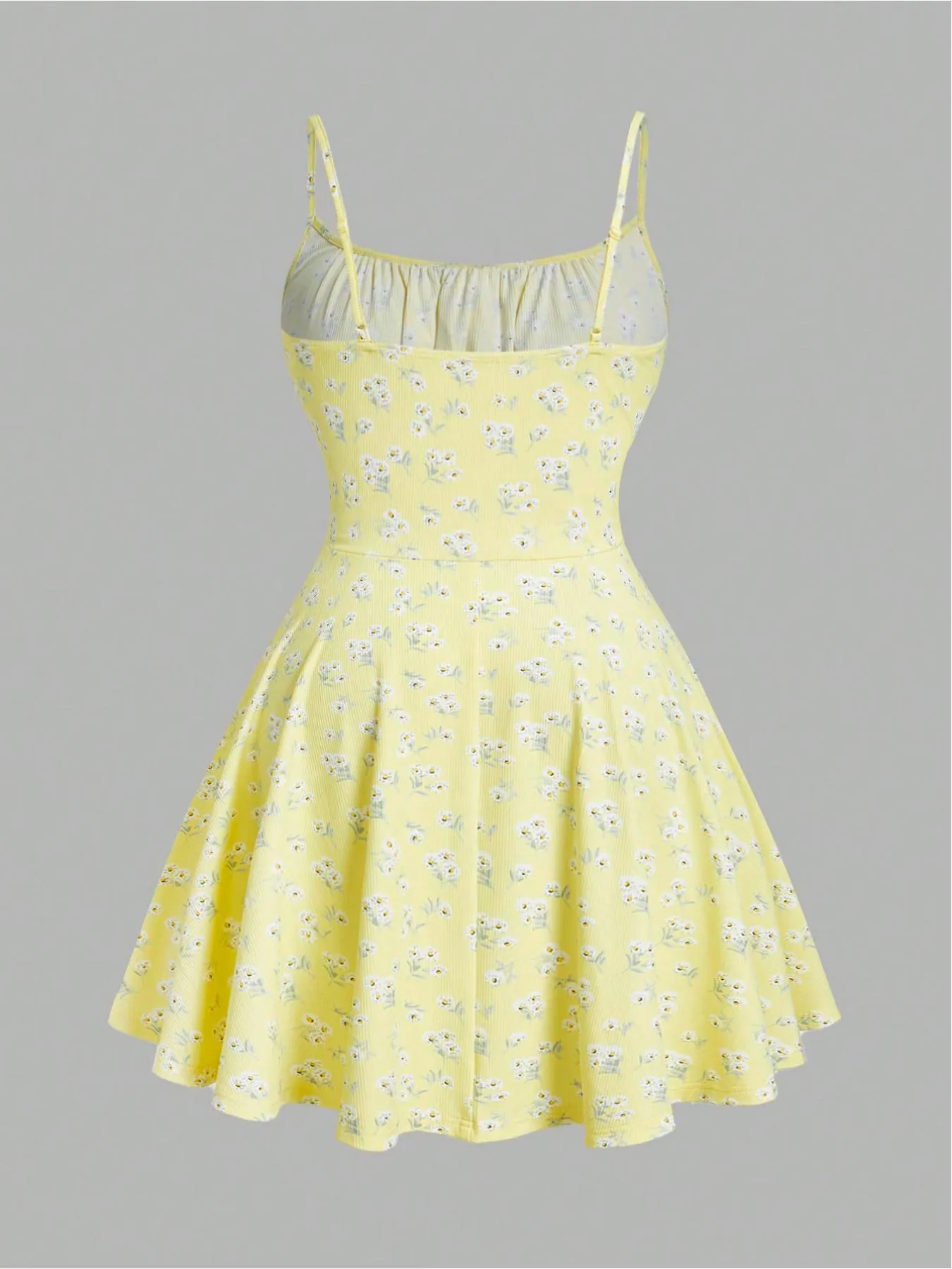 New Fashion Floral Elegant Sleeveless Strap Solid Color Suspender Dress Two-Piece Set Women's Colorful Flower Print Daily Dress — image 2