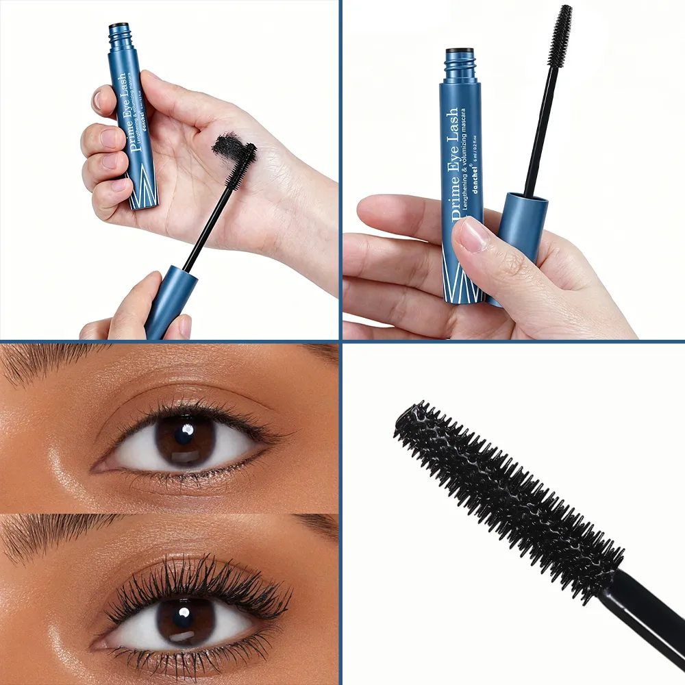 Lengthening & Volumizing Mascara Water-Resistant Long-Lasting Nourishing Strengthen Mascara Glossy Natural Finish Eye Makeup — image 7