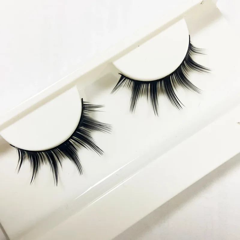 RED SIREN L Shape Cat Eye Lashes New Design Wispy Natural Mink Lashes Korean Makeup Eyelash
