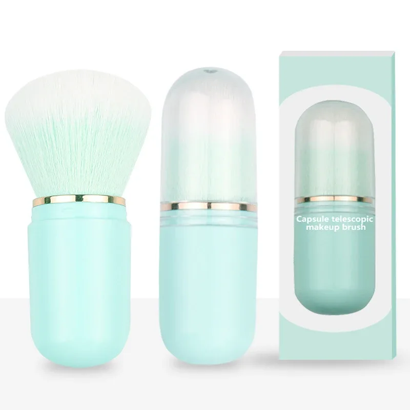 Single Makeup Tools Portable Mini Makeup Brushes Retractable Beauty Tools Loose Powder Brush Blush Brush Makeup Brushes