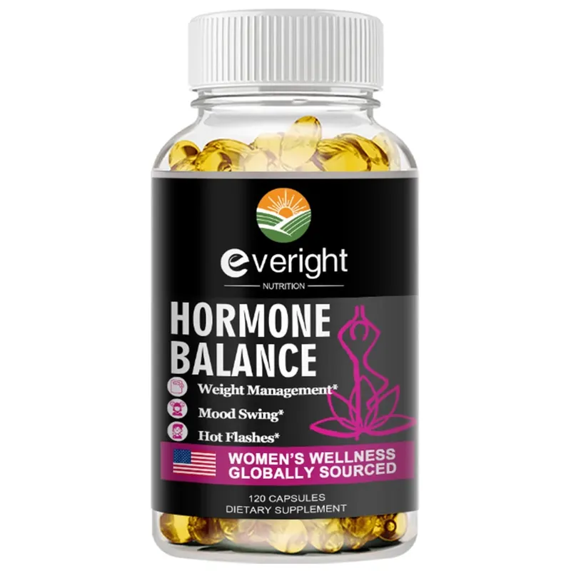 Complete Herbal Menopause Supplement for Women-Multibenefit Menopause Relief Hormone Balance for Night Sweats Mood 120 CAPSULES