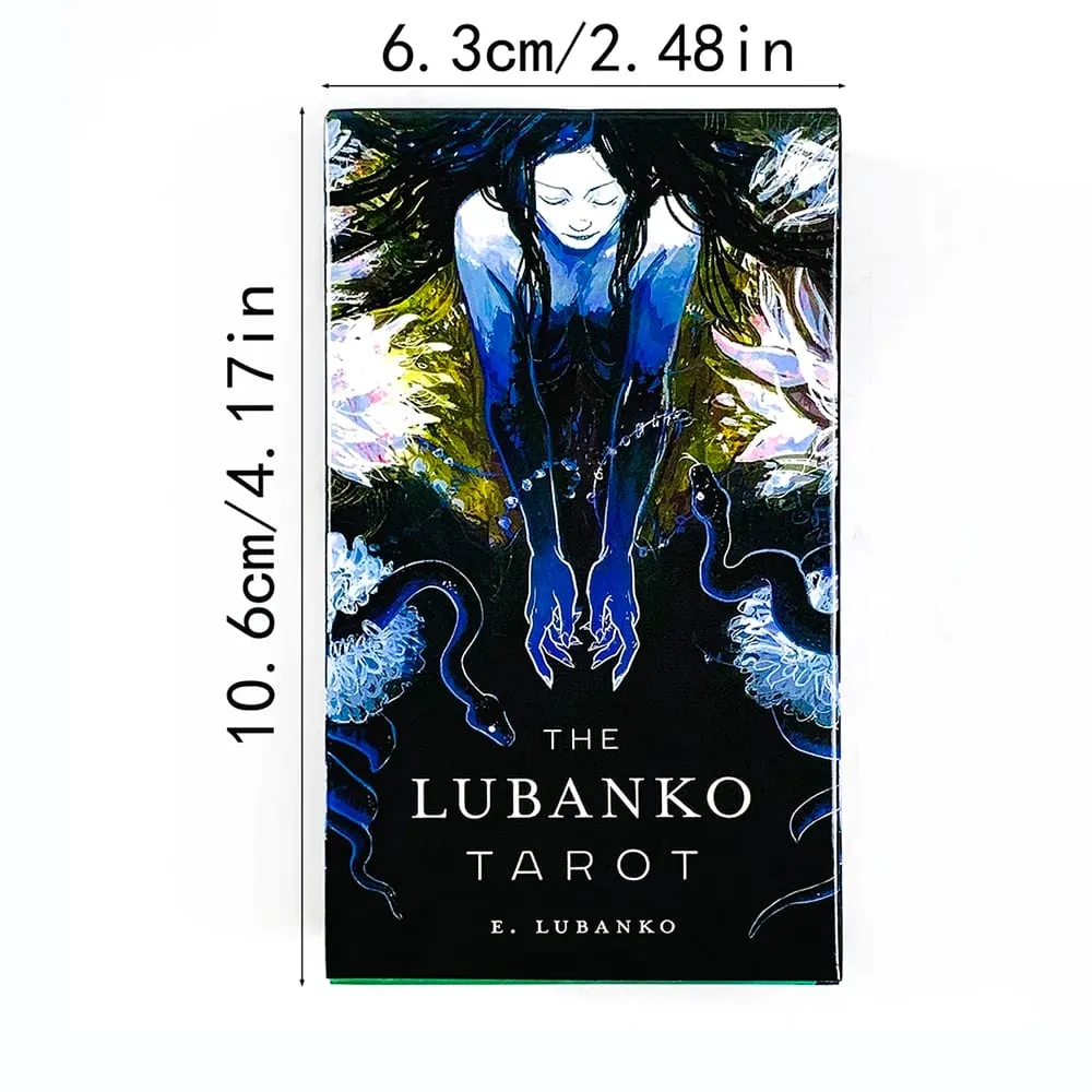 The LUBANKO Tarot Deck Mystical Artwork Durable & Portable Meditation & Party Games Perfect For Spiritual Guidance & Collector