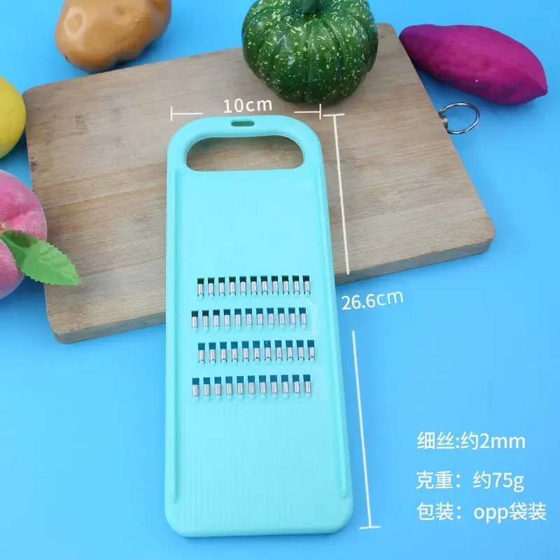おろし金 野菜スライサー ニンジン 韓国キャベツ フードプロセッサー 手動カッター キッチンアクセサリー用品 家庭用便利なもの — image 13