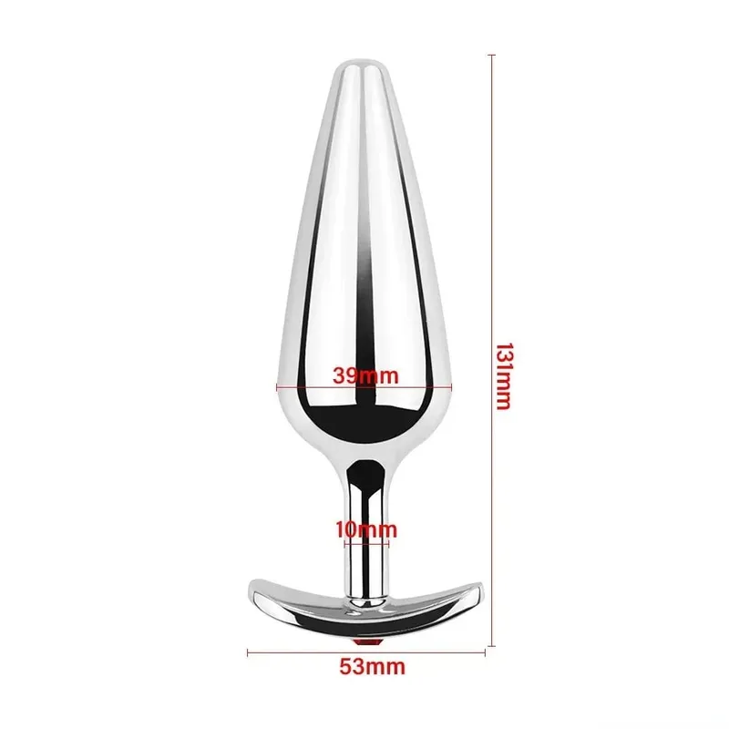 Metal Anal Beads Butt Plug Set Small Large Wearable Ass Analplug Jewelry Dilator Dildo Prosate Massager Sex Toy Man Women Shop