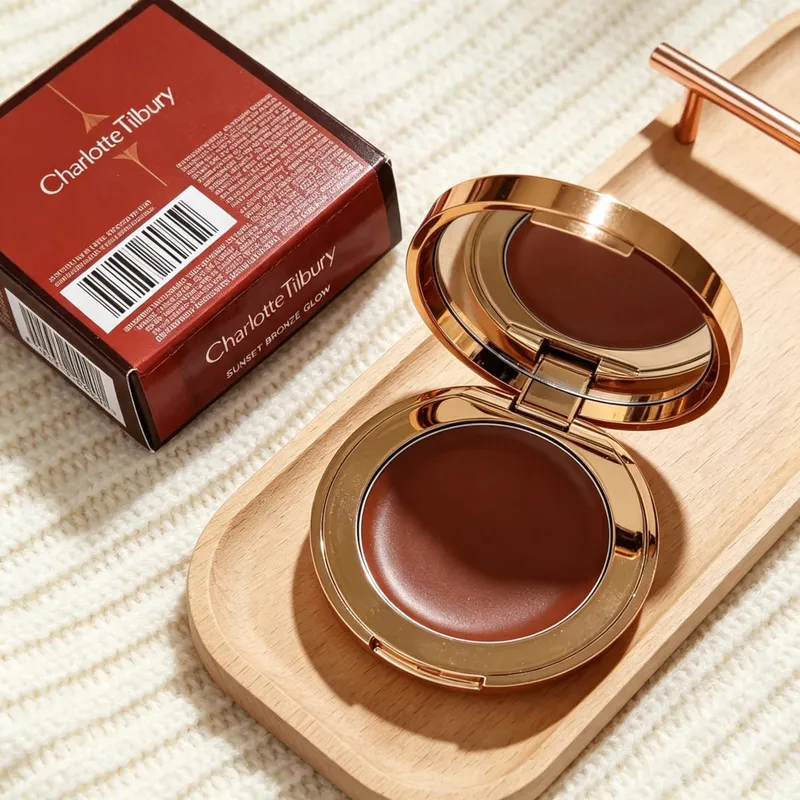 Charlotte Tilbury CT Blush Set Blush Liquid Blush Cushion Pen Two-color Highlights 4-Colors Blush Platte Makeup Cosmetic Beauty