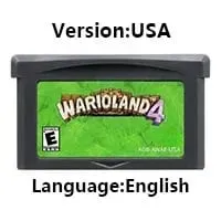 GBA Video Game Cartridge Console Card dDonkey Kong Mario Wario Series Kart Party for GBASP