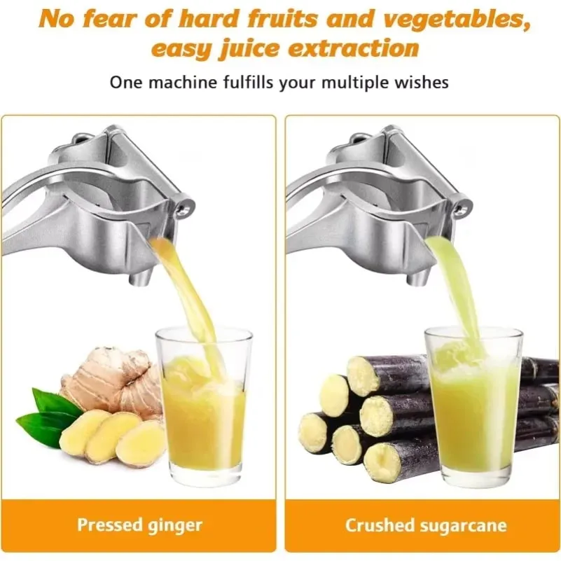 Manual Juicer Fruit Juice Squeezer Detachable Heavy Duty Citrus Squeezer Extractor Tool Premium Quality Metal Alloy Squeezer