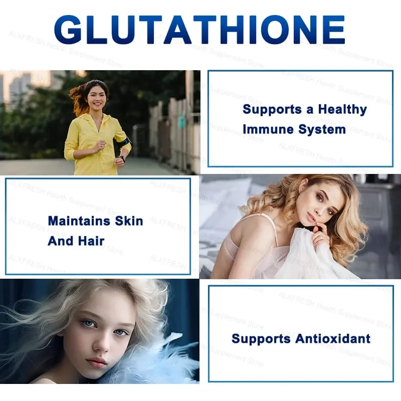 Liposomal Glutathione 1000 mg - Suplemen Sokongan Antioksidan dan Imun - Detoksifikasi dan Sokongan Hati