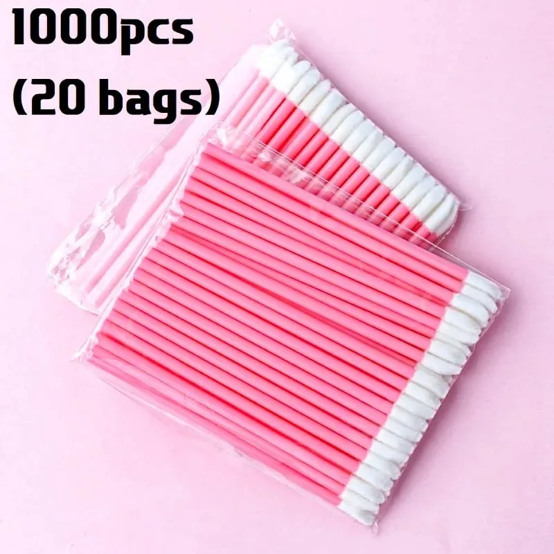 Bulk 50/500/2000Pcs Lip Brush Professional Applicators Wholesale Lipstick Wands Women Lip Gloss Brushes Make up Tool Accessories