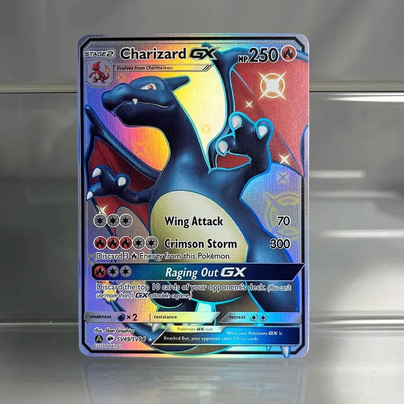 PKM Cards Holographic Vstar Vmax with Rayquaza Darkrai Blastoise Mewtwo Collection Proxy PTCG Cards Toys Gifts — image 5