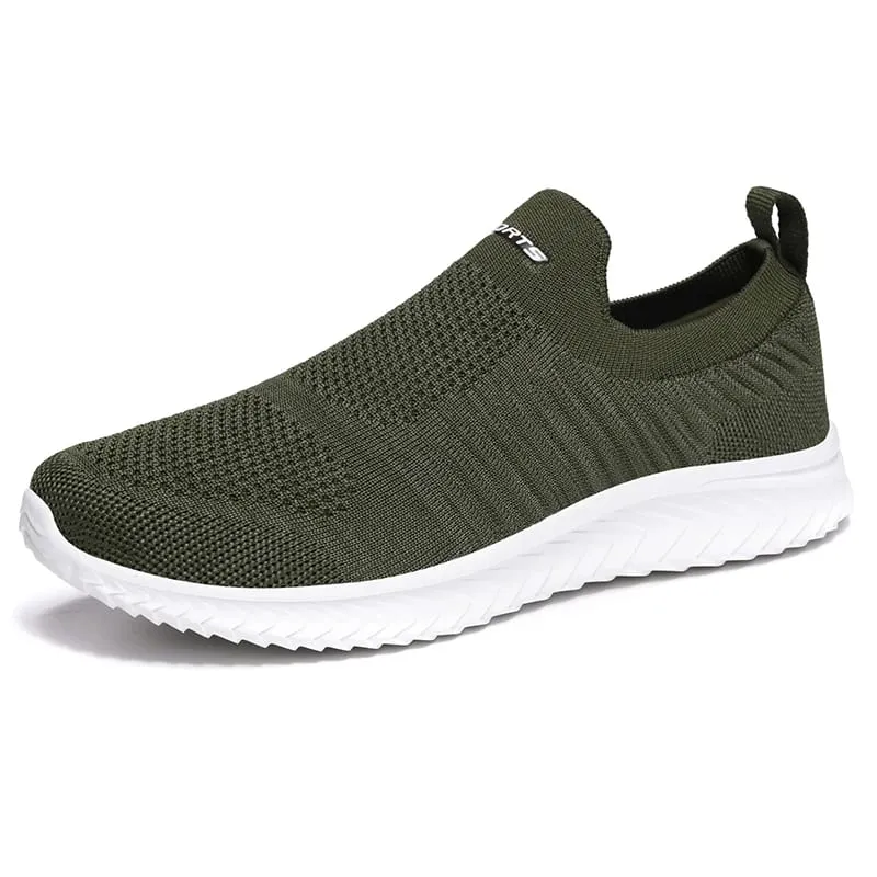 Men Vulcanize Shoes Mesh Men Shoes Lightweight Comfortable Men's Sneakers 2020 Autumn Fashion Slip On Flats Shoes Male Loafers