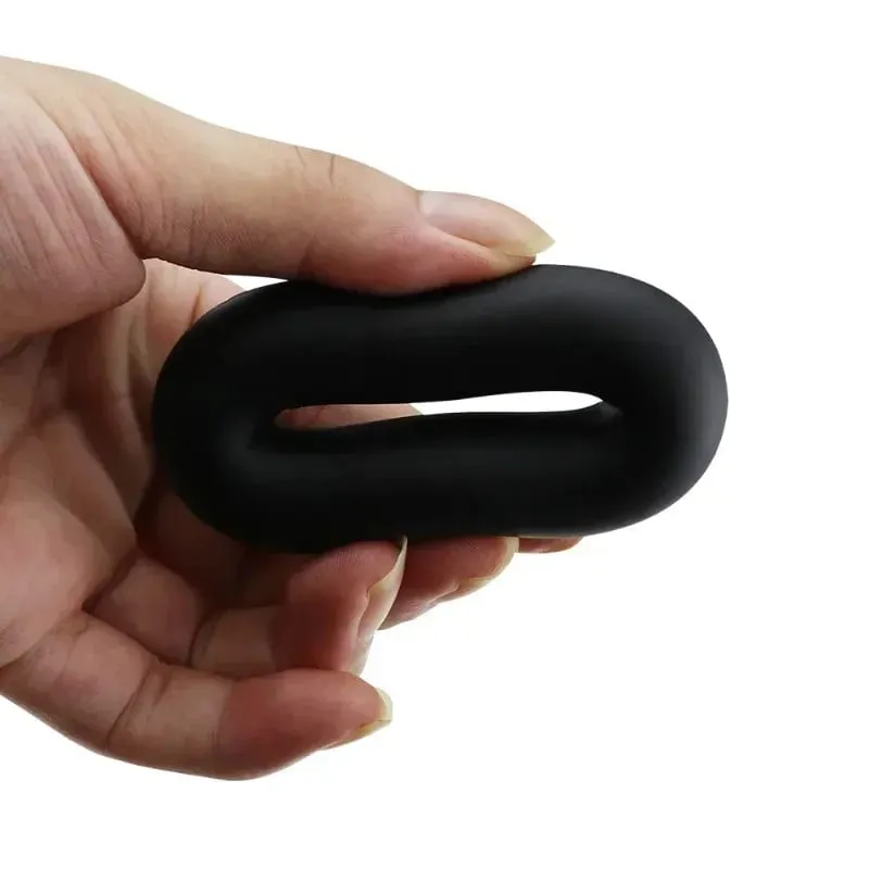 Silicone Penis Ring Lock Sperm Delay Rings for Men Gay Delay Ejaculation Soft Ring Adult Sex Toys Male Masturbator Cock Ring