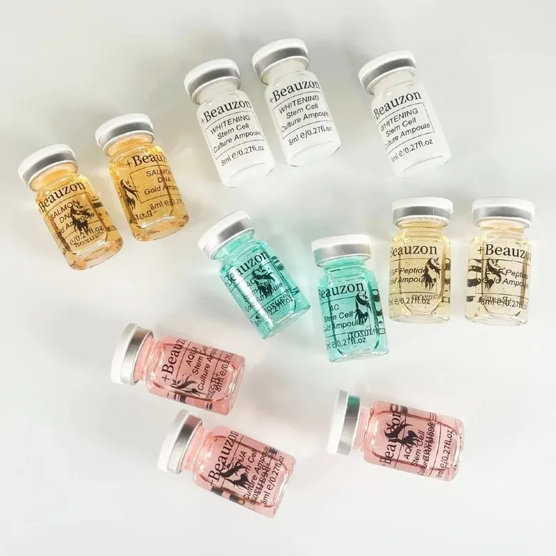 Beauzon BB Cream Hyaluronic Acid Facial Glow Serum Ampoule Essence Peptide Moisturizing Foundation Skin Rejuvenation Care Beauty