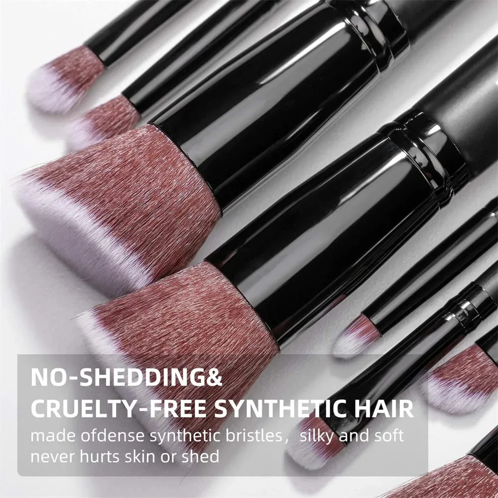 14-16PCS Professional Makeup Brushes Set Premium Makeup Kit Synthetic Hair Foundation Power Eyeshadows Blending Beauty Tools — image 3