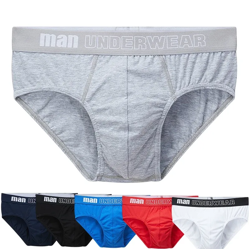 1 st/nya herrtrosor Sexiga underkläder Herrbyxor Herr Jockstrap Byxa Bekväma Slipkalsonger Andas Herrbyxor i bomull — image 2