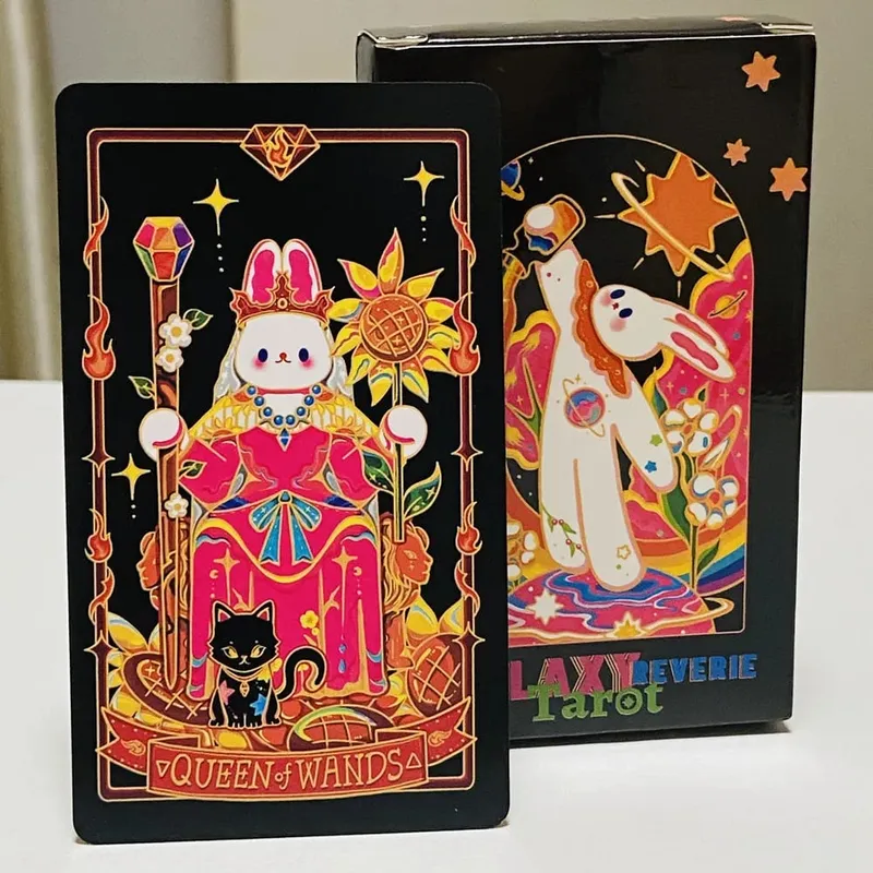 Cartas de tarô Galaxy Reverie 78 peças d