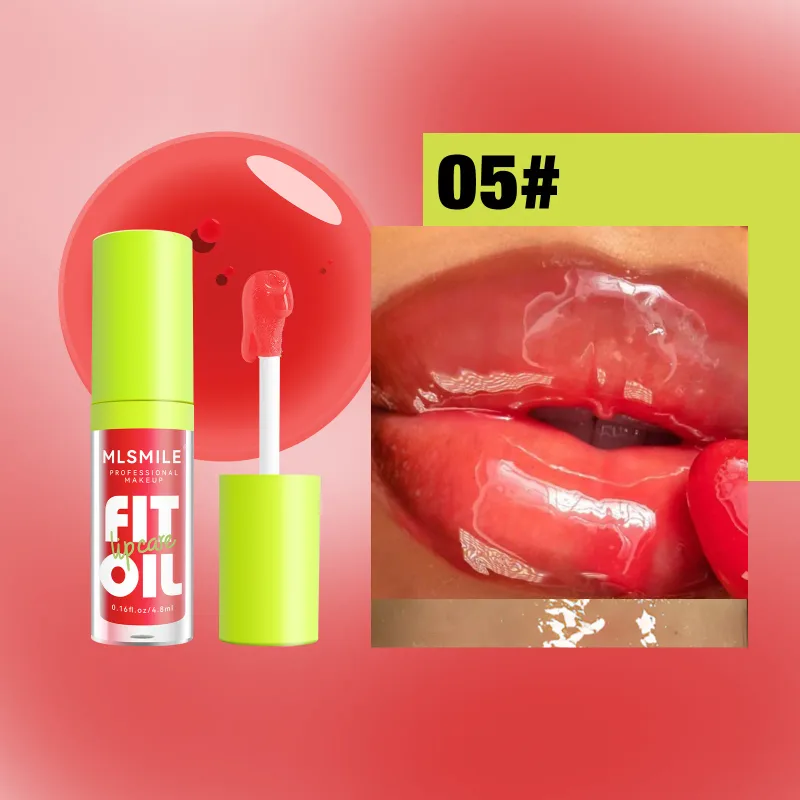 Glossy Lip Care Oil 8 Available Shades Hydrate And Soften Lips Create Plump Dewy Lip Look Comfortable All‑day Wearing