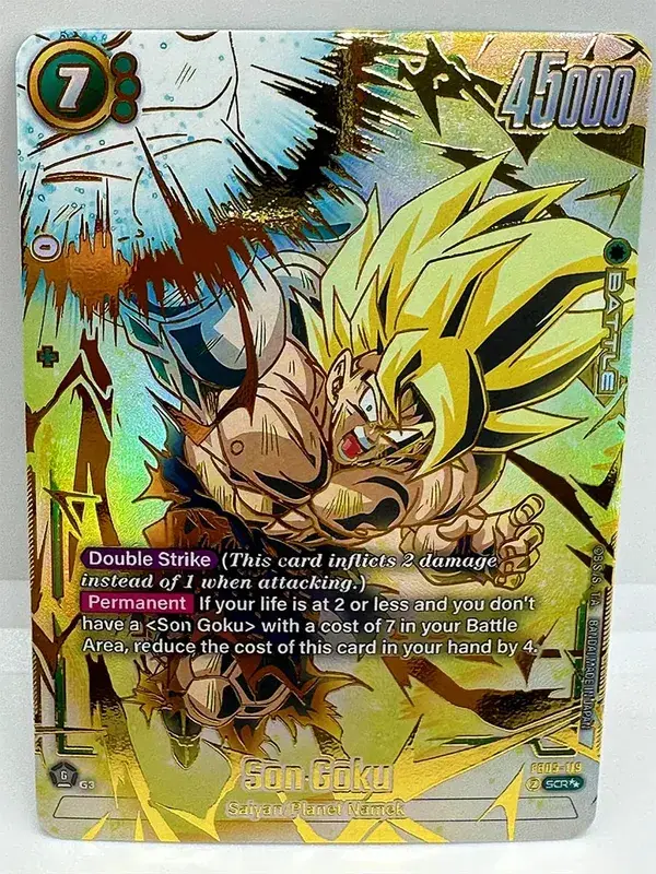 Super Card Game Fusion World Saiyan Goku Broli Toys Hobbies Hobby Collectibles Game Collection Anime Cards