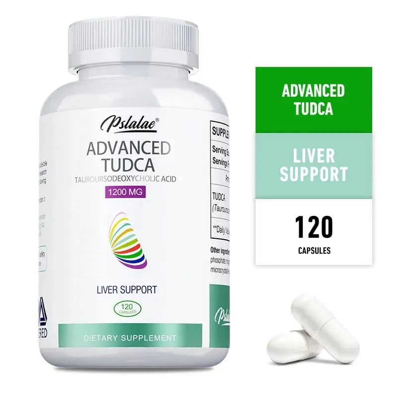 Natural TUDCA Liver Support 1200mg - Support Liver Cleansing Detoxification and Repair