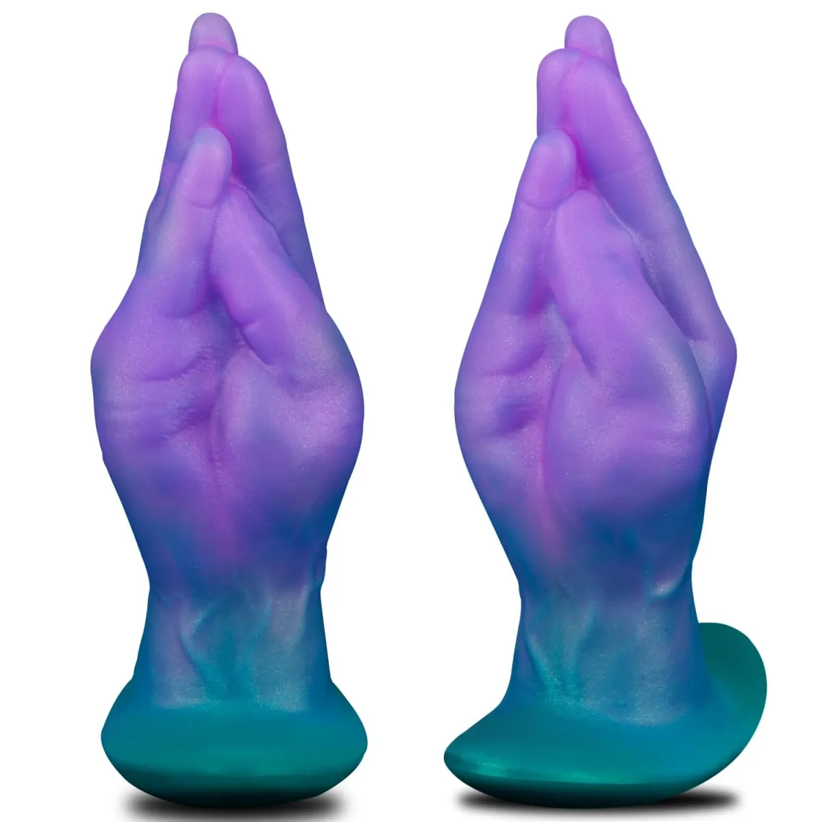 Bærbar Fist ButtPlug Remote Vibrator Dildo Finger Vagina Anal Massage G-Spot-stimulering til voksen masturbator Fisting Sexlegetøj