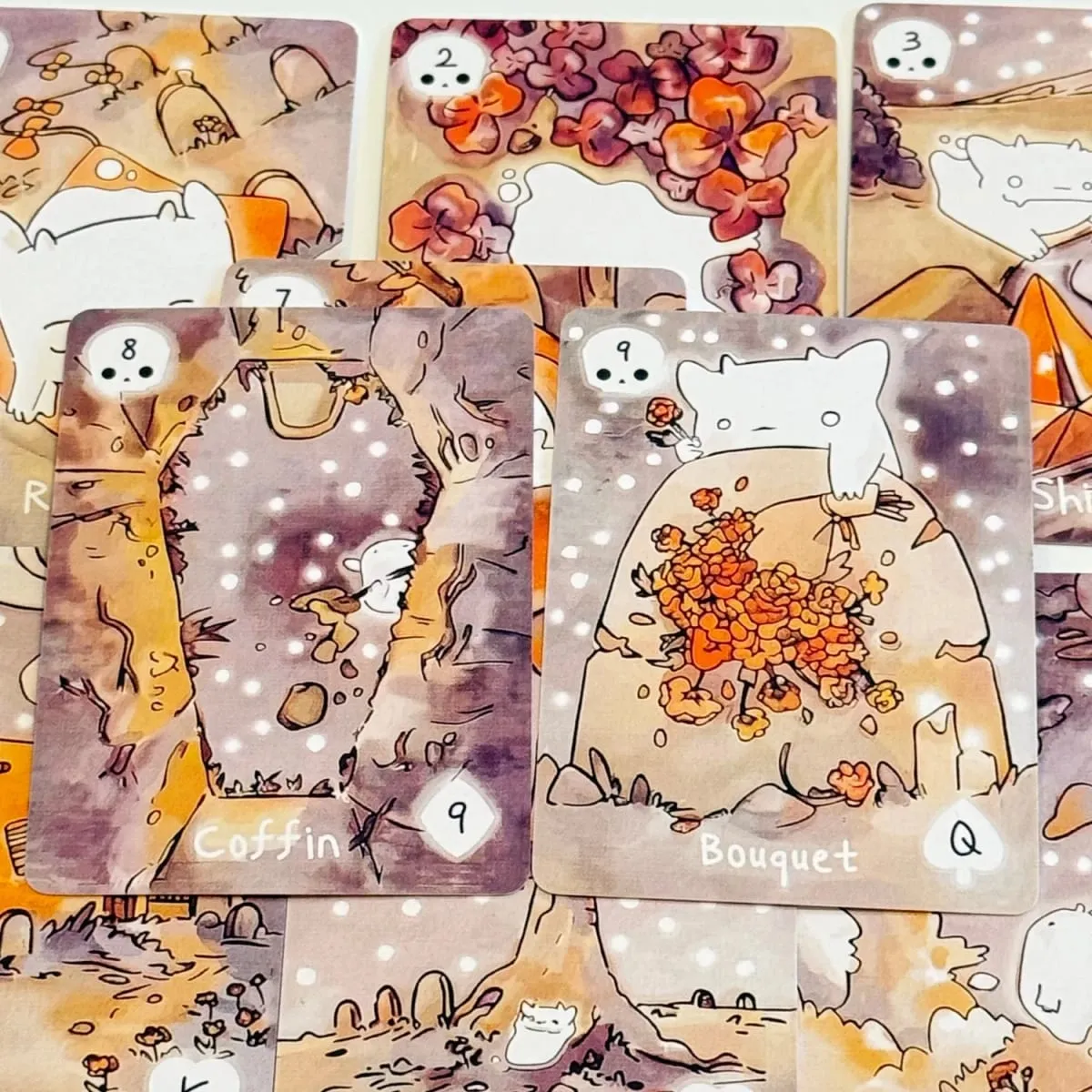 Lil Phantasm Lenormand Oracle Deck 36pcs Oracle Card Family Party Playing Cards Board Game