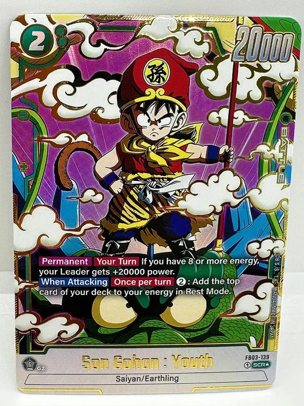 Super Card Game Fusion World Saiyan Goku Broli Toys Hobbies Hobby Collectibles Game Collection Anime Cards