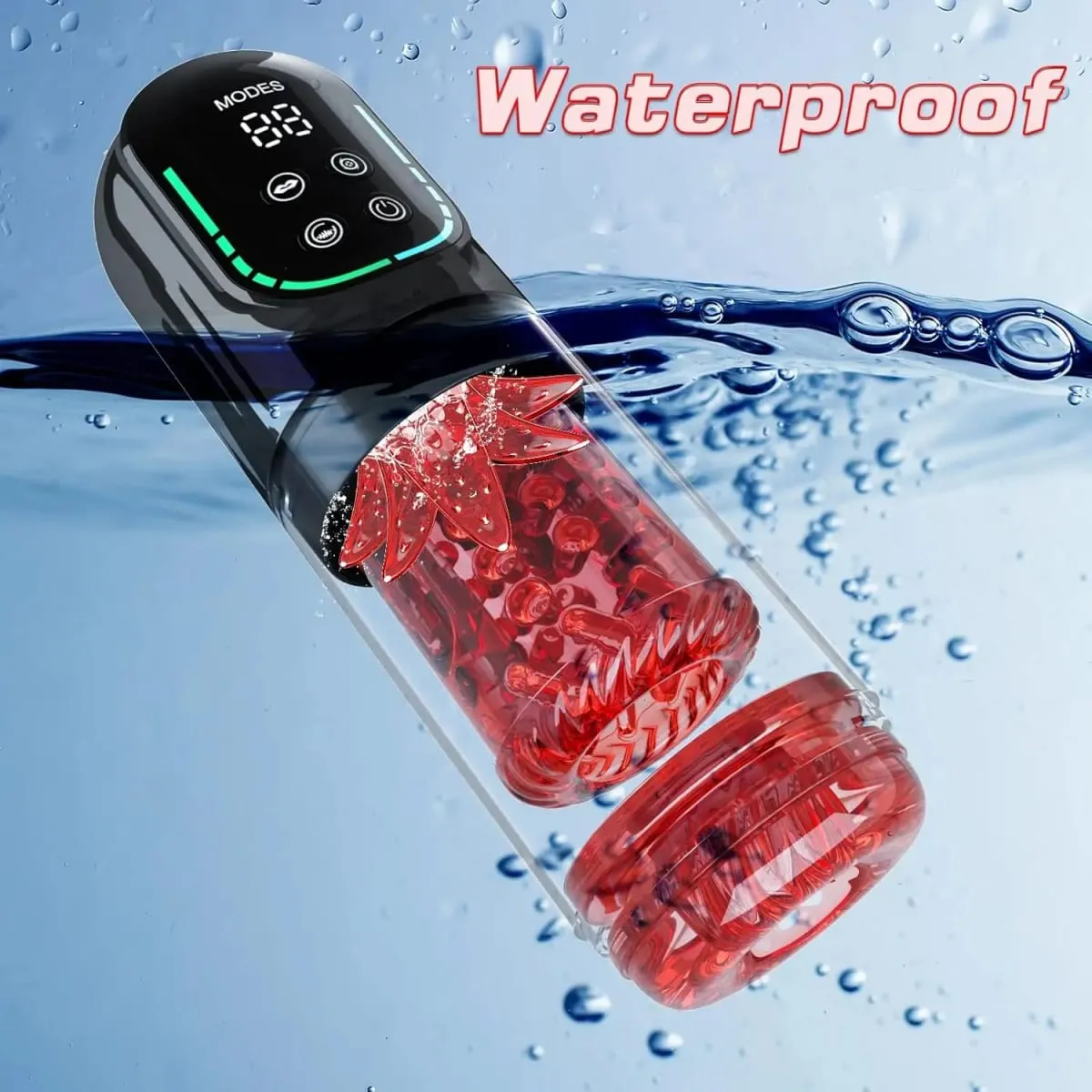 Automatic Male Masturbator Sex Toy for Men Pocket Pussy Vacuum Suction Thrusting Rotation Vibration Realistic Stroker Cup Device