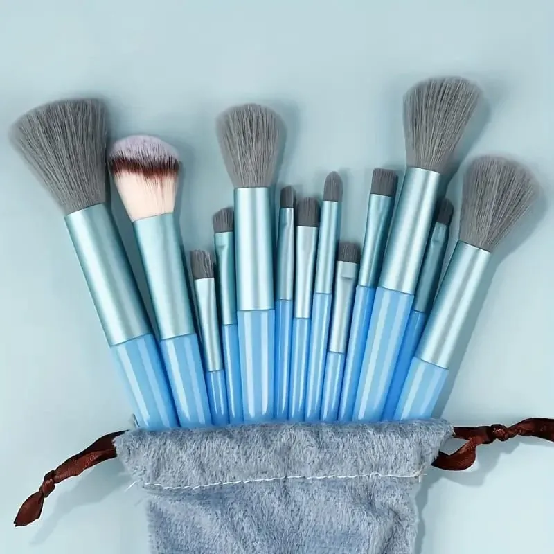 Makeup Brush Set Eye Shadow Highlighter Concealer Brush Blush Loose Powder Brush Blending Soft Fluffy Women Beauty Tool