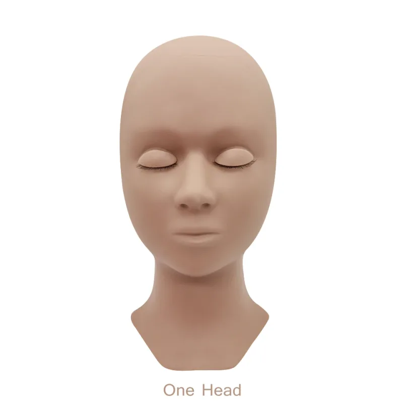 Wholsale Price Practice Lashing Eyelashes Mannequin Head Beginner Training Set Cosmetics Eye Lash Extension Supplies Mannequin