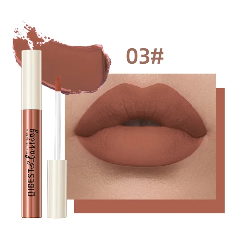 24 Colors Matte Liquid Lipstick Waterproof Long Lasting Velvet Red Lip Gloss Tint Makeup Cosmetic Lipsticks Lipglosses