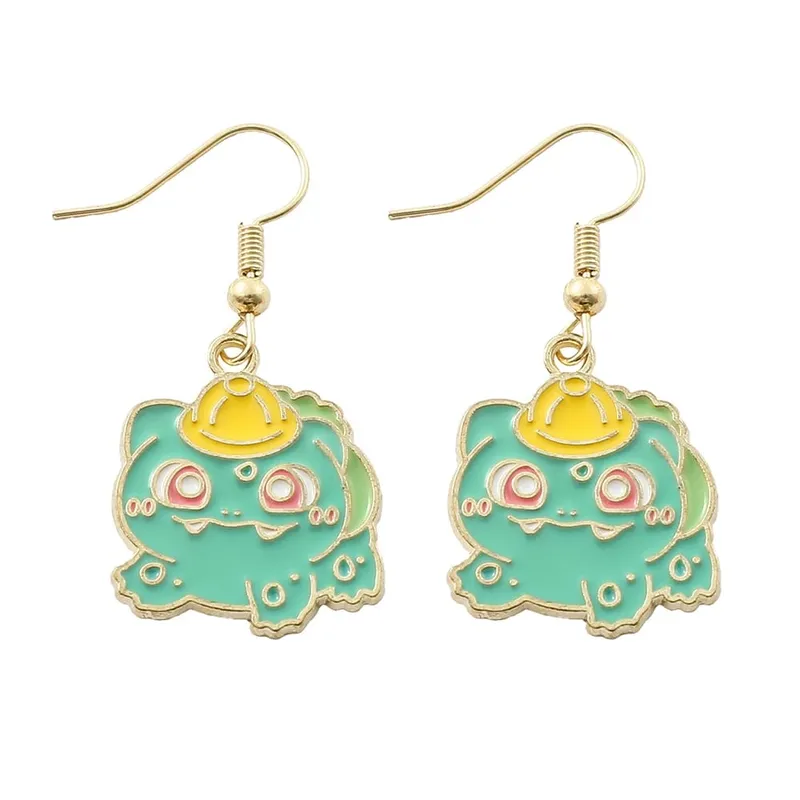 Anime Pokemon Metal Toy Figure Comel Pikachu Squirtle Psyduck Charmander Hiasan Parti Hadiah Cosplay