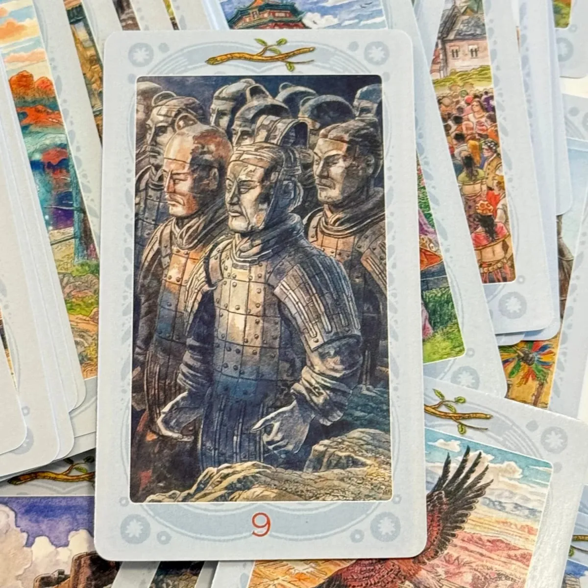 Russian Version Таро священных мест A 78 Tarot Card Party Prophecy Divination Board Game