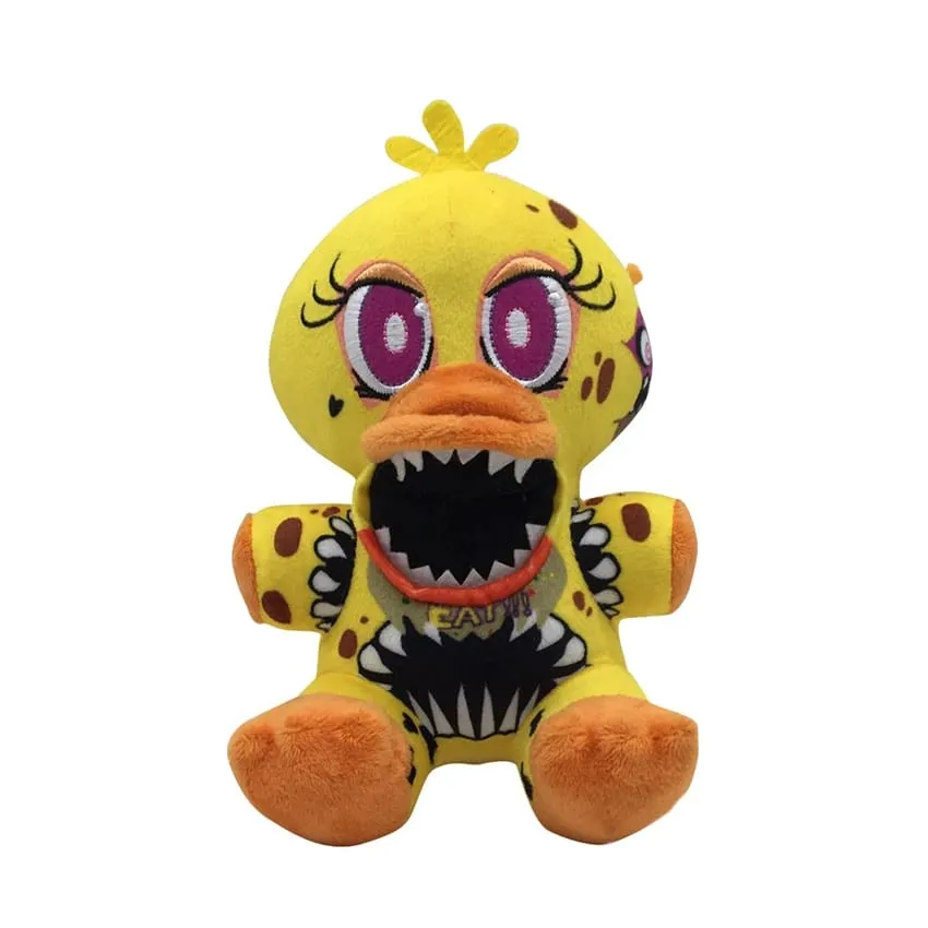 FNaf 18CM Plush Toys Bonnie Bear Foxy Cartoon Stuffed Dolls Freddy Kids Gifts Cute Game Doll