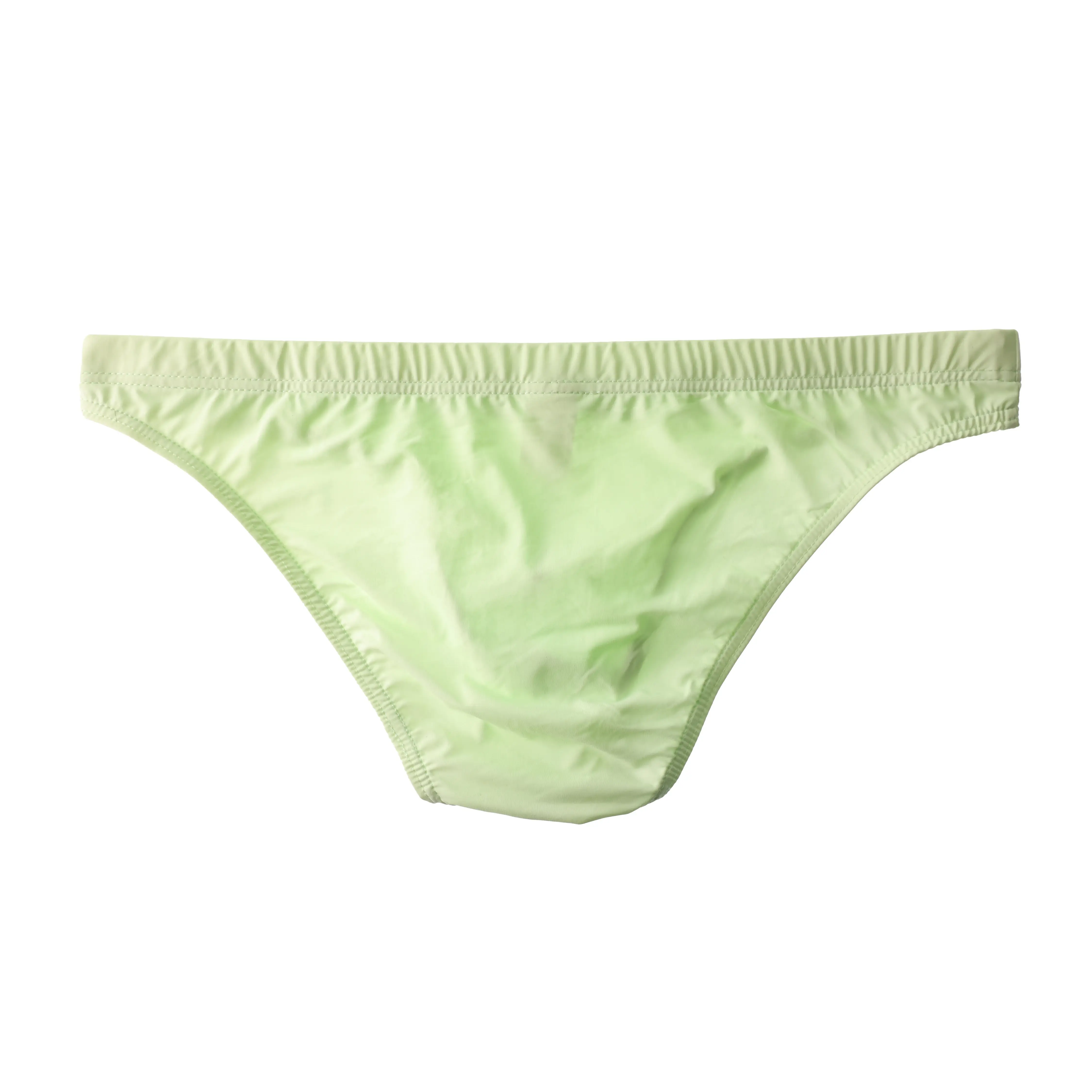 Ropa interior breve para hombre, calzoncillos sexis transpirables a la moda, calzoncillos cómodos elásticos de cintura baja de seda helada K58
