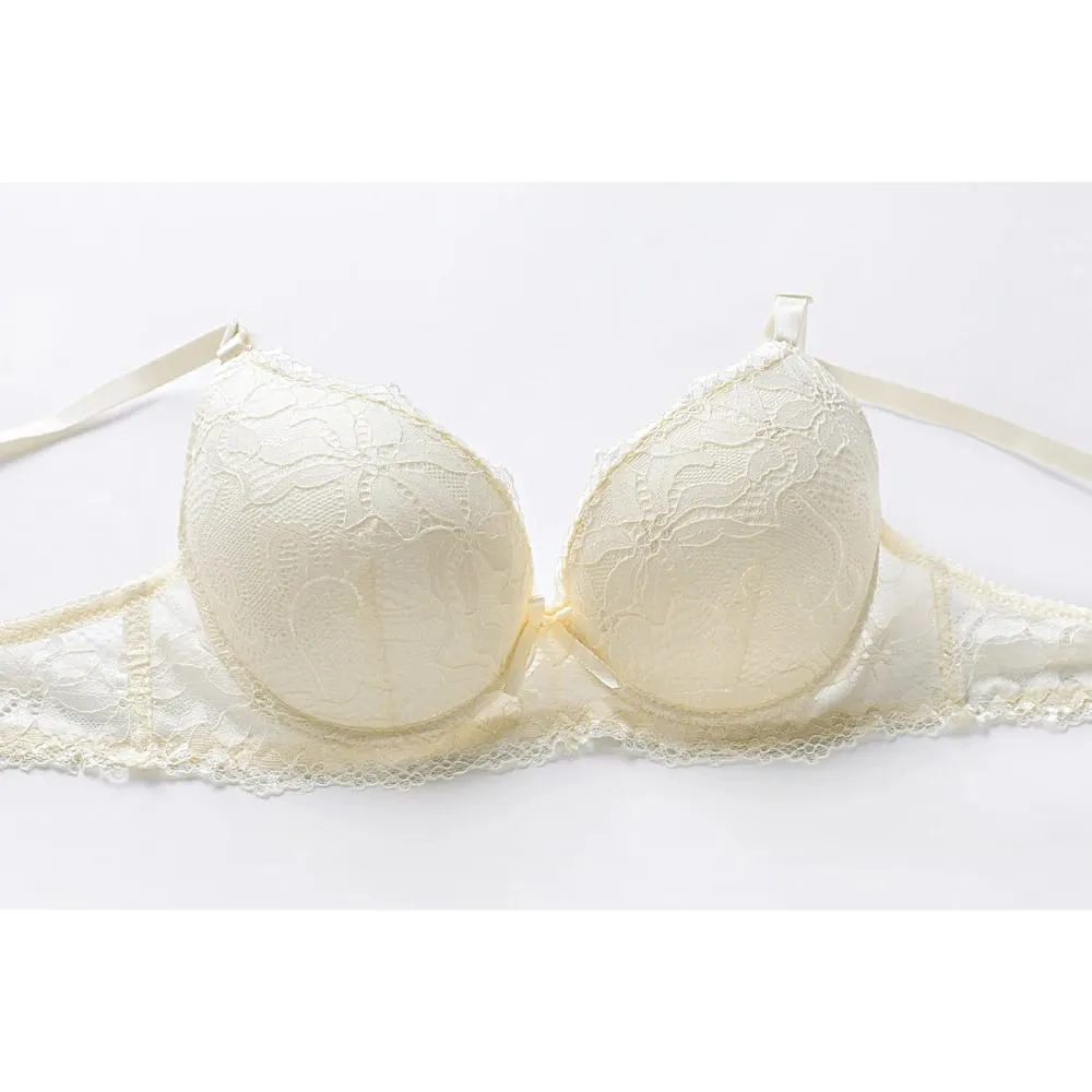 New Sexy Women Lace Push Up Bra Set bralette Two Pieces Intimate Suit Elegant Ladies Lingerie Underwear — image 6