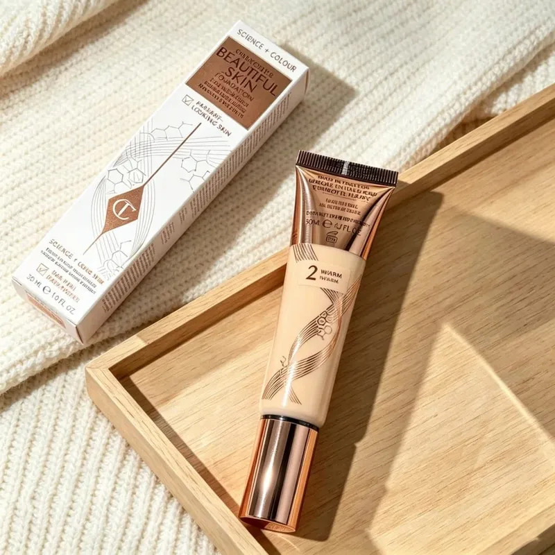 Charlotte Tilbury 100ml 34ml Setting Spray 2PC Set Matte Setting Pressed Powder Oil Control Face Repair Honey Powder Makeup Gift — image 25