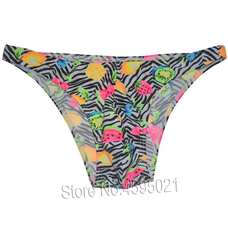 Sexy Bikini Brief Low Cut Men's Beach Micro Shorts Slip Underwear Bodybuilding Physique Posing Sunbathing Stretchy Shapely Pouch — image 18