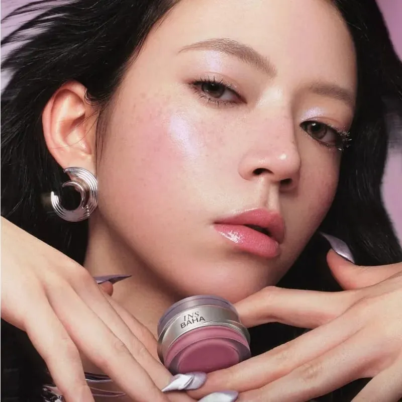 Complete Full Face Makeup Set Lip Gloss Lip Mud All-in-One Palette Dual-Use Blush & Pendant Beauty Collection