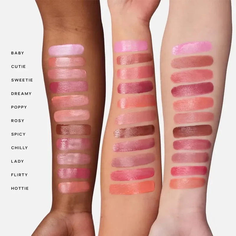Saie Hydrating Blendable Dewy Liquid Blush CHILLY Buildable Luminous Multiuse Cheek Lip Tint Blush for All Sensitive Skin Tones — image 4