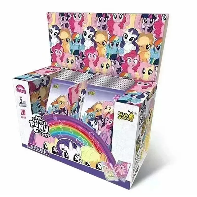 Genuine My Little Pony Card 40th Anniversary Limited Friendship Eternal Card Rare SC SGR Cards Toy Gift Princess Card