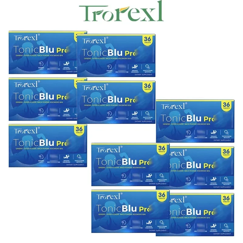 36-360 Pill Blue Tablets Health Product Men Power Clinically-Proven Formula