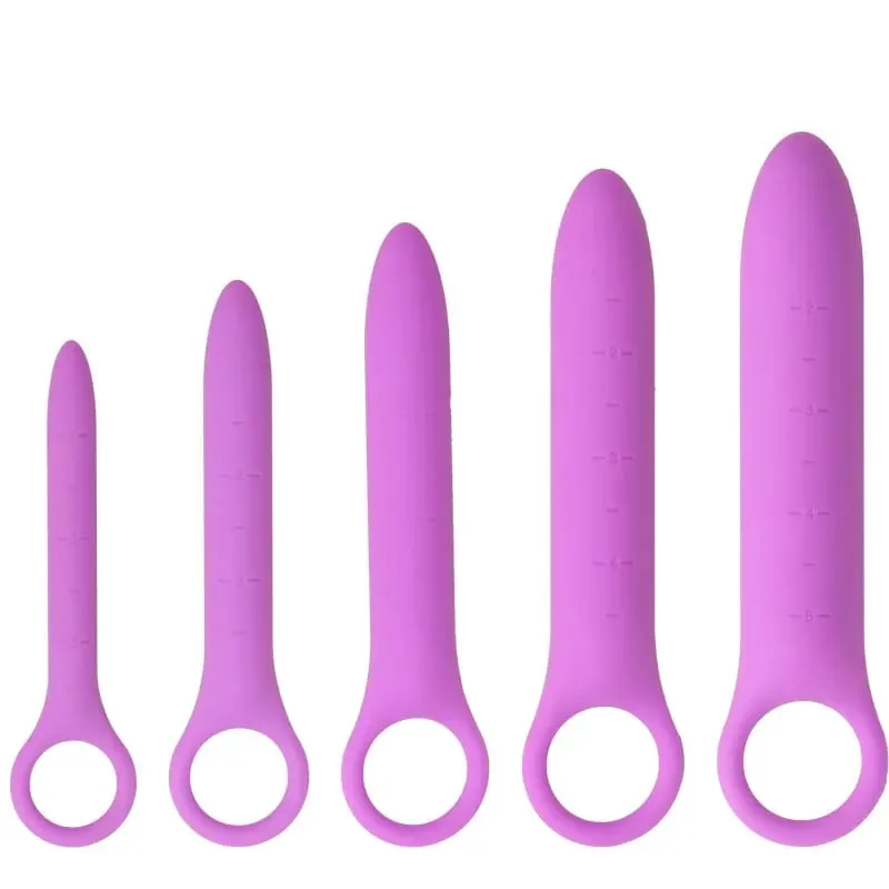 5 stks/set Zachte Siliconen Anale Pluggen Met Schaal Beginner Anale Stimulator Trainer Sex Play Toy Terug Hof Vrouwelijke Flirt Butt plug
